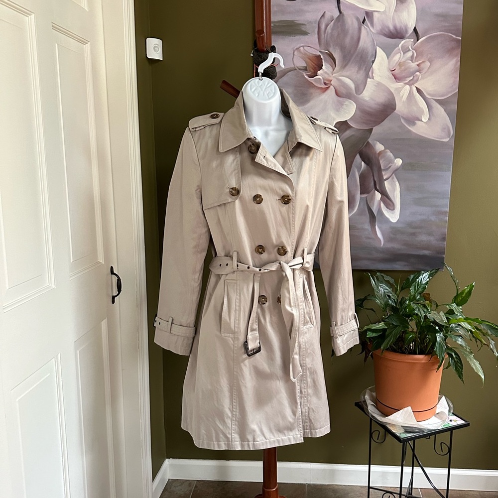 Classic Beige Trench Coat
